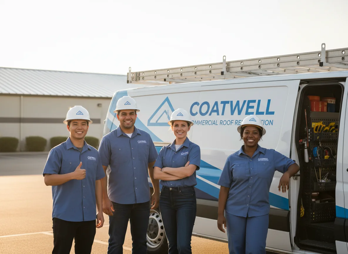 Commercial roof coating company in Goldsmith, TX